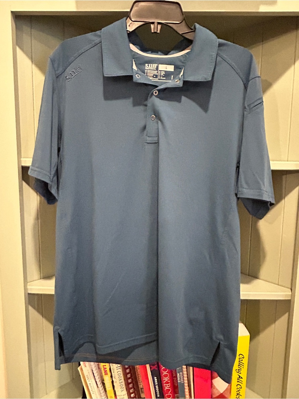 5.11 Tactical Men's Slate Blue Polo